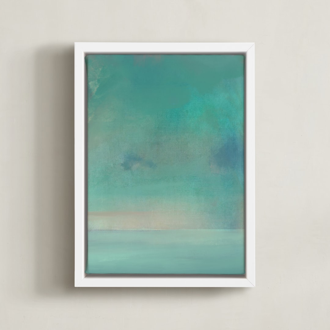 "Subtlety II" - Art Print in water by Eric Ransom - Framed Canvas
