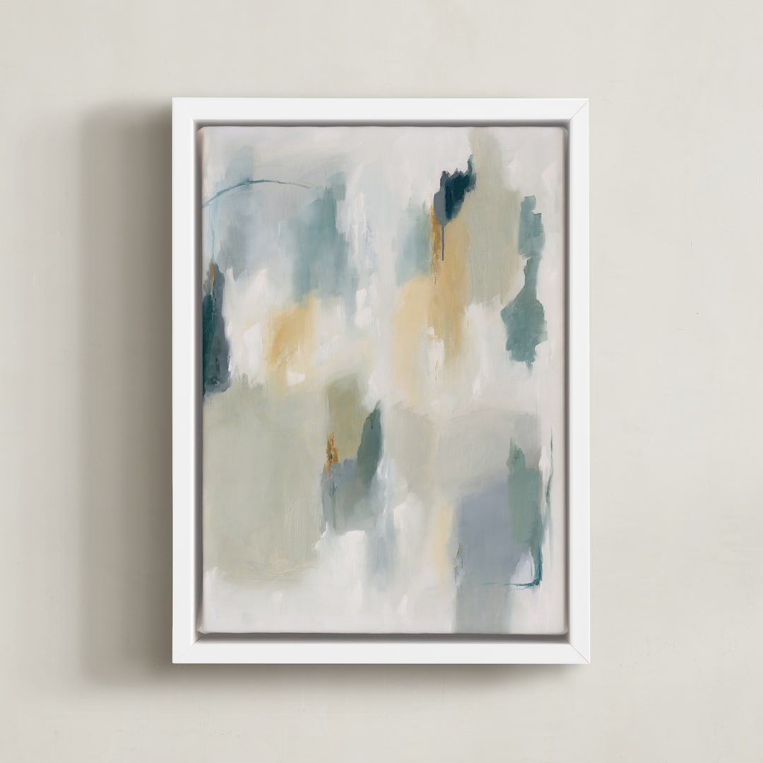 "Clarity" - Art Print in Dawn by Nicoletta Savod - Framed Canvas