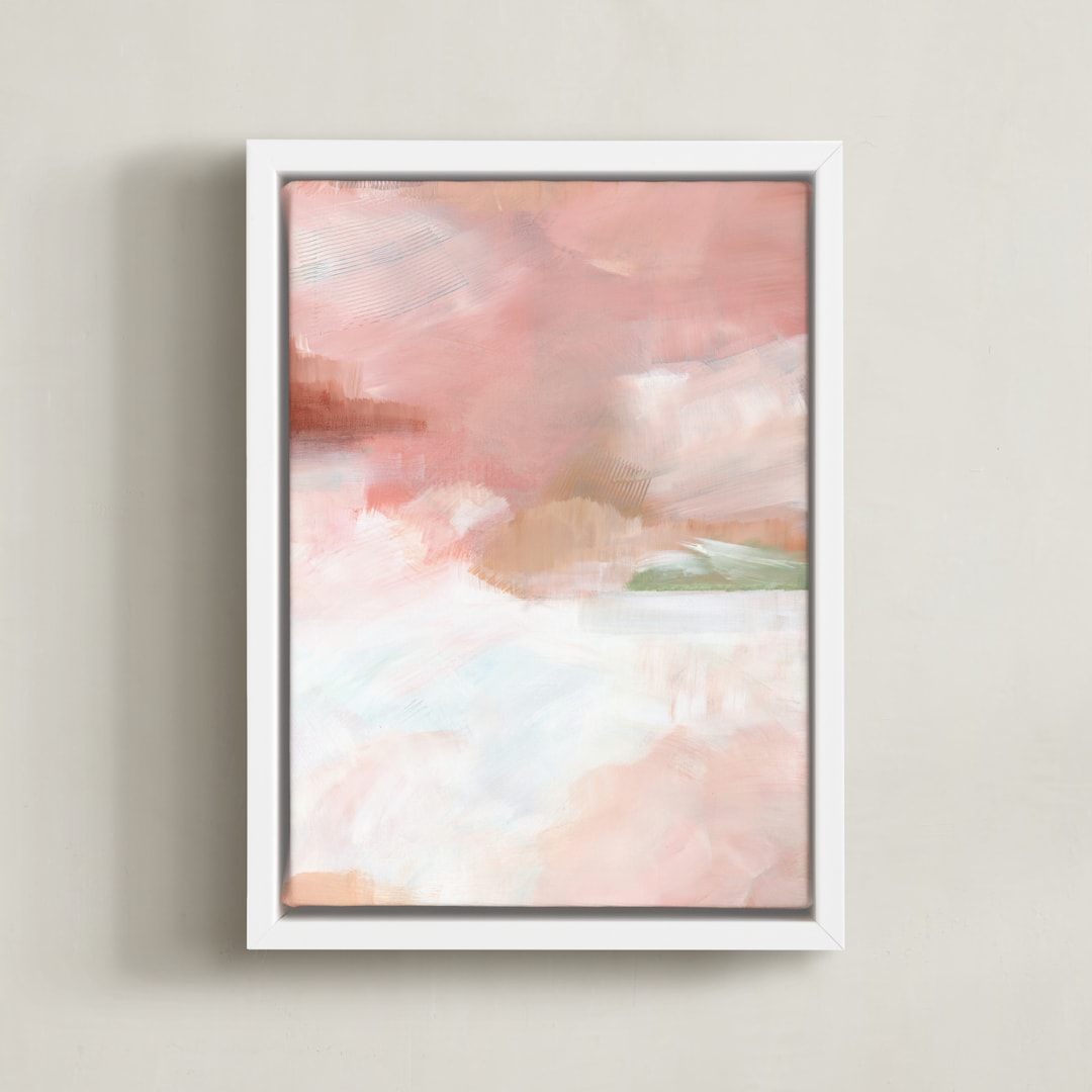 "Sorento ll" - Art Print in Sorento Dust by AlisonJerry - Framed Canvas