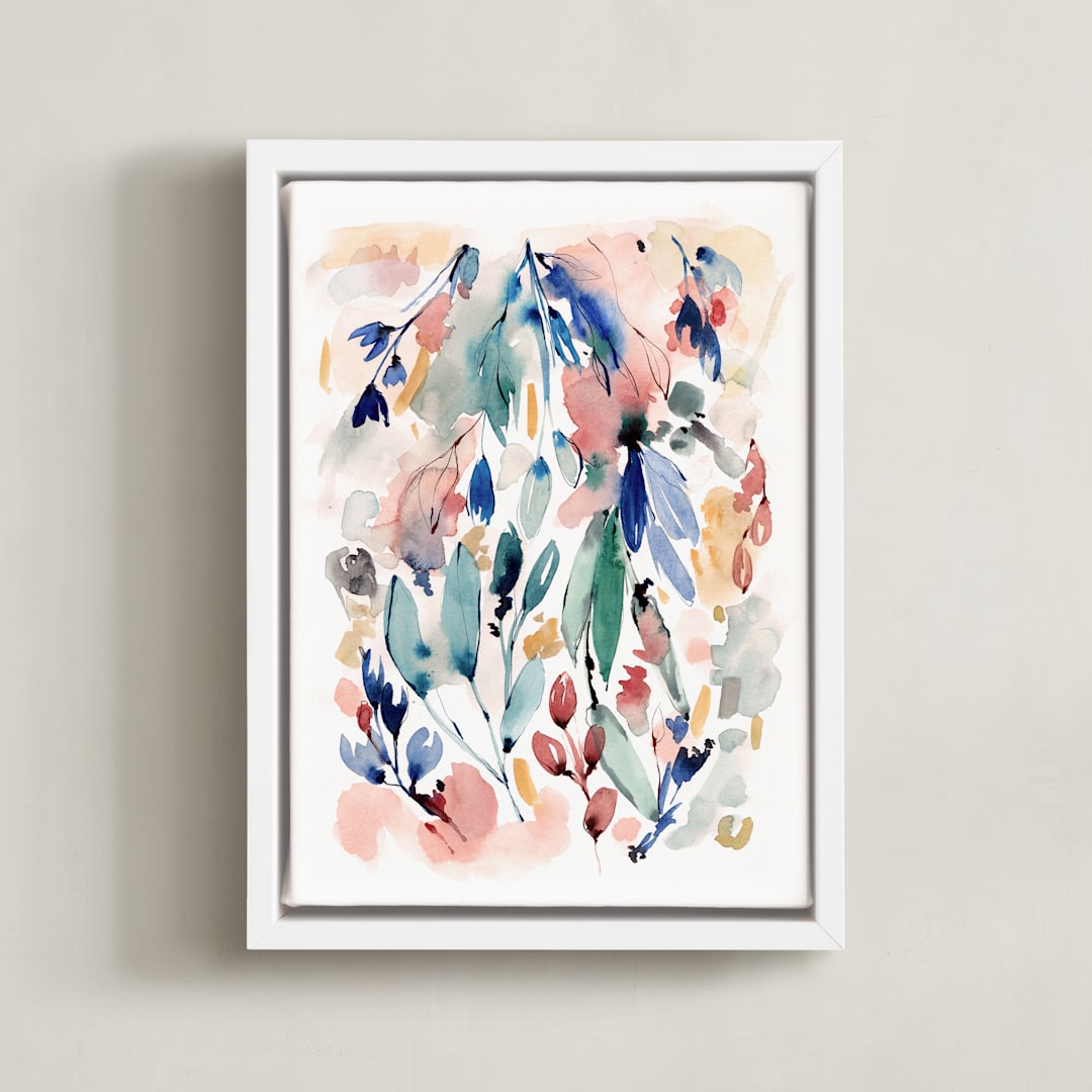 "Awakening" - Art Print in Soft by Sara Berrenson - Framed Canvas