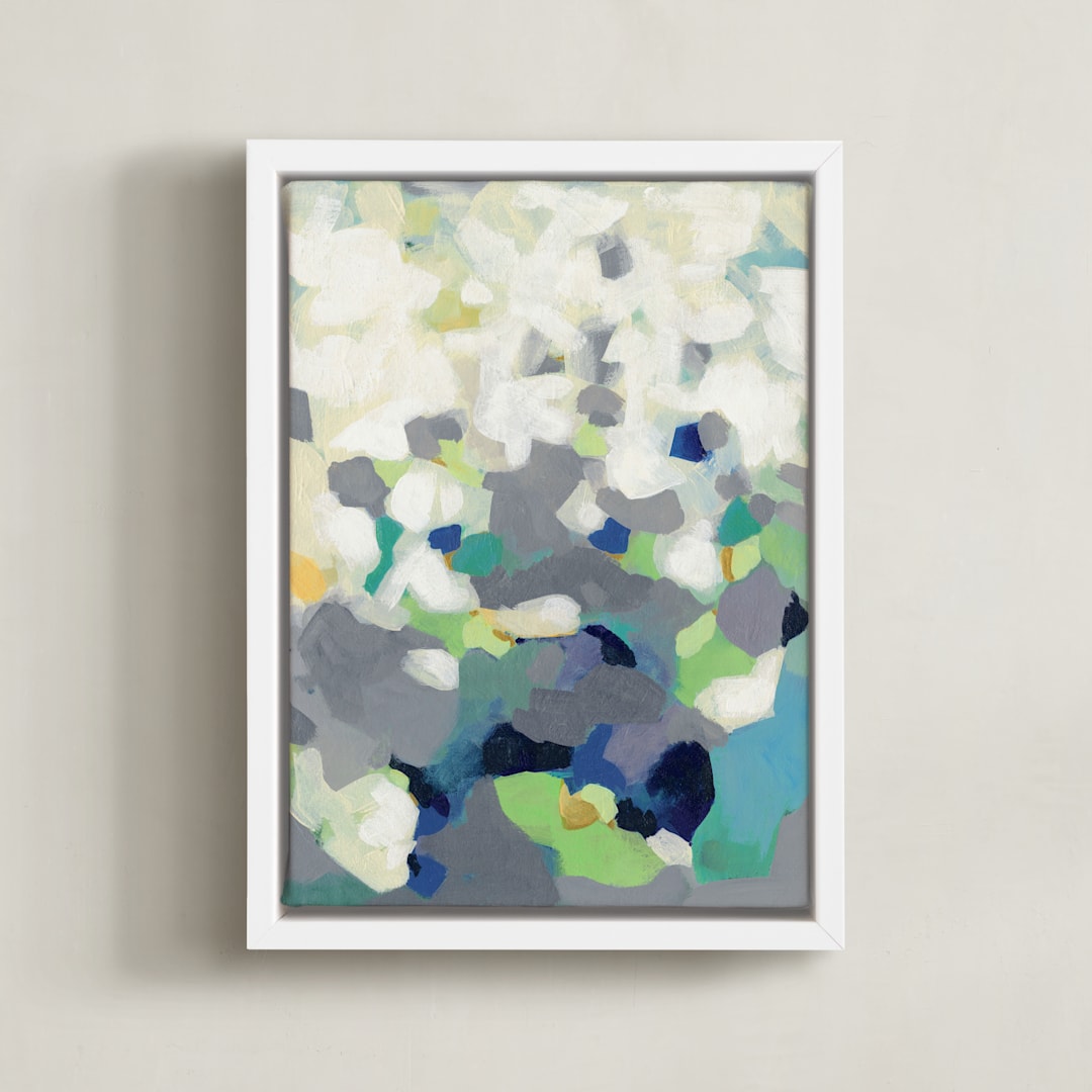 "Marathon" - Art Print in Pavement by Lorent and Leif - Framed Canvas