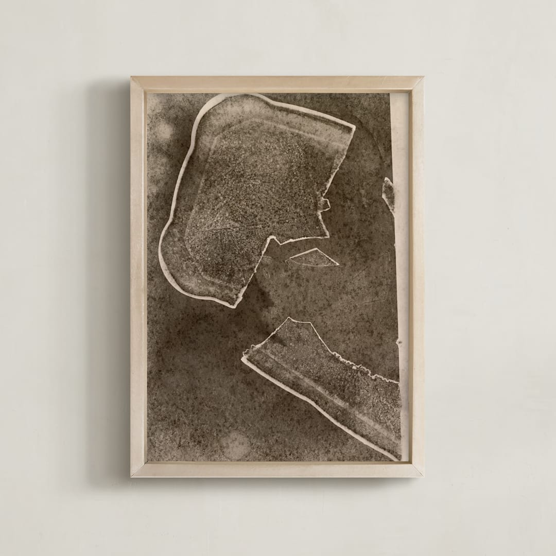 "convince" - Art Print in Sepia by raven erebus - Framed