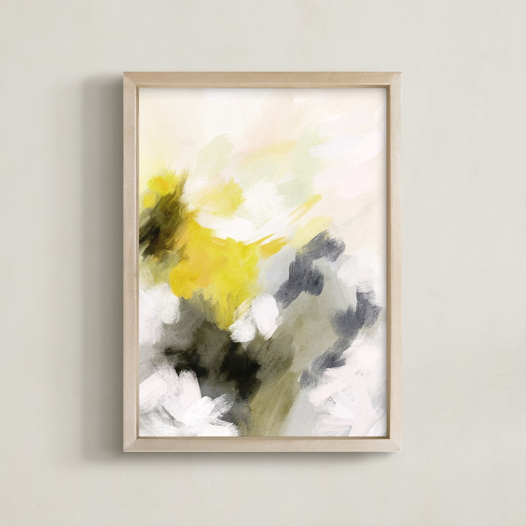 "Dandelion Dance" - Art Print in Illuminating by Britt Mills - Framed
