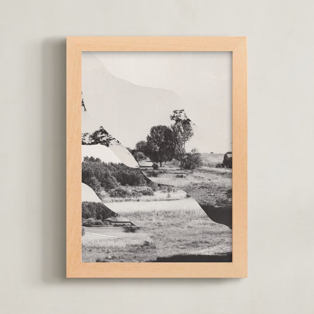 "Under the Lining I" - Art Print in Unreal by Sumak Studio - Framed