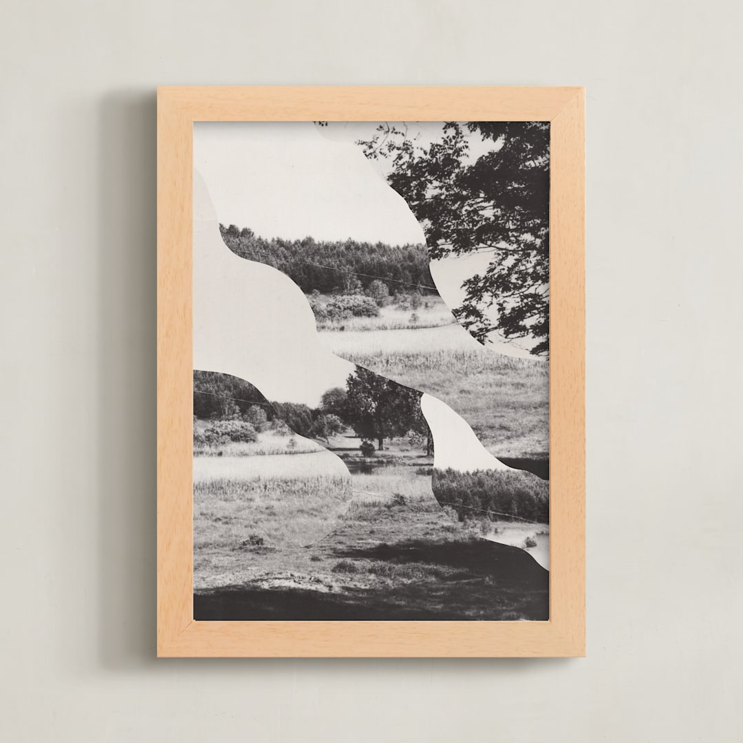 "Under the Lining II" - Art Print in Fluid by Sumak Studio - Framed