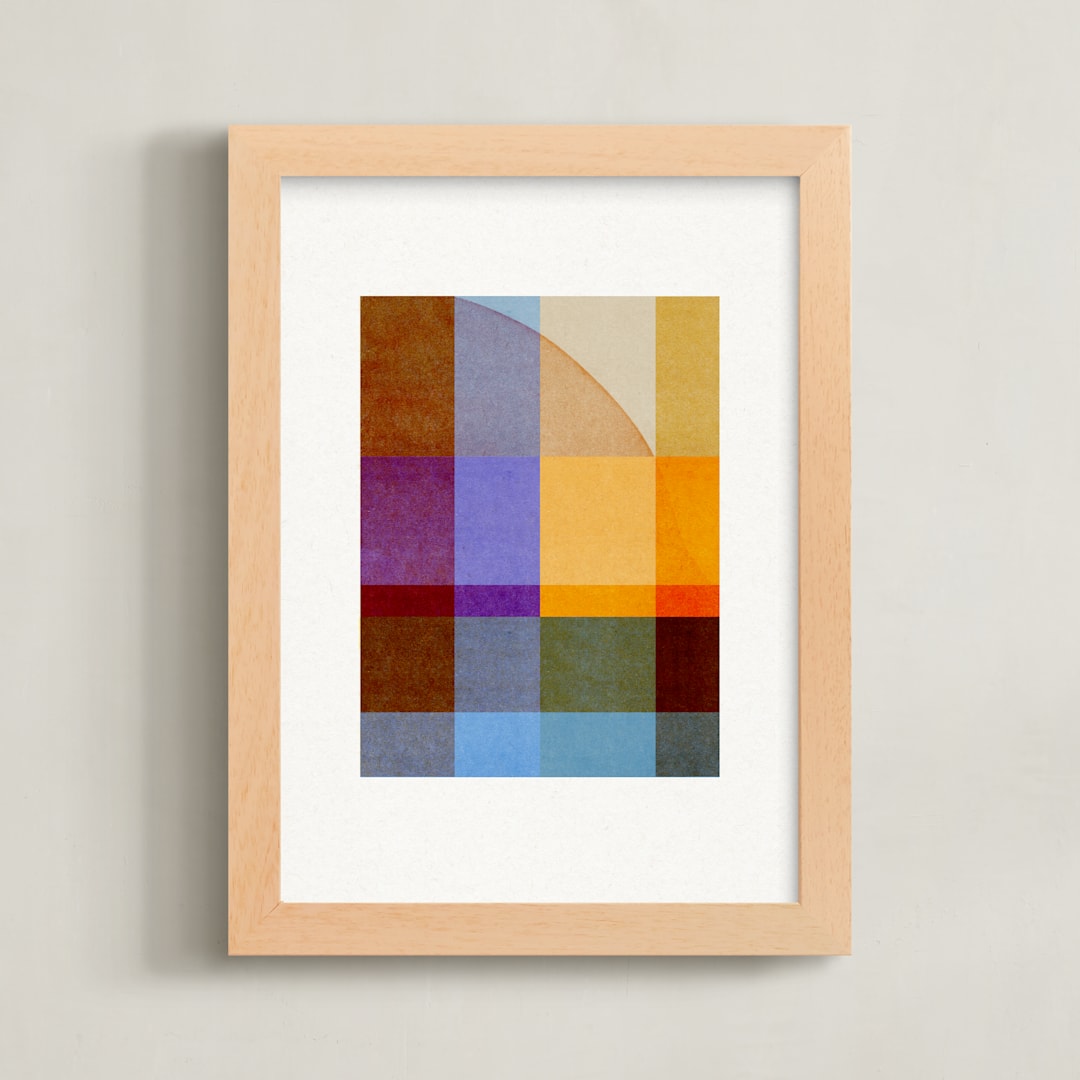 "thread III" - Art Print in Harmony by Sumak Studio - Framed