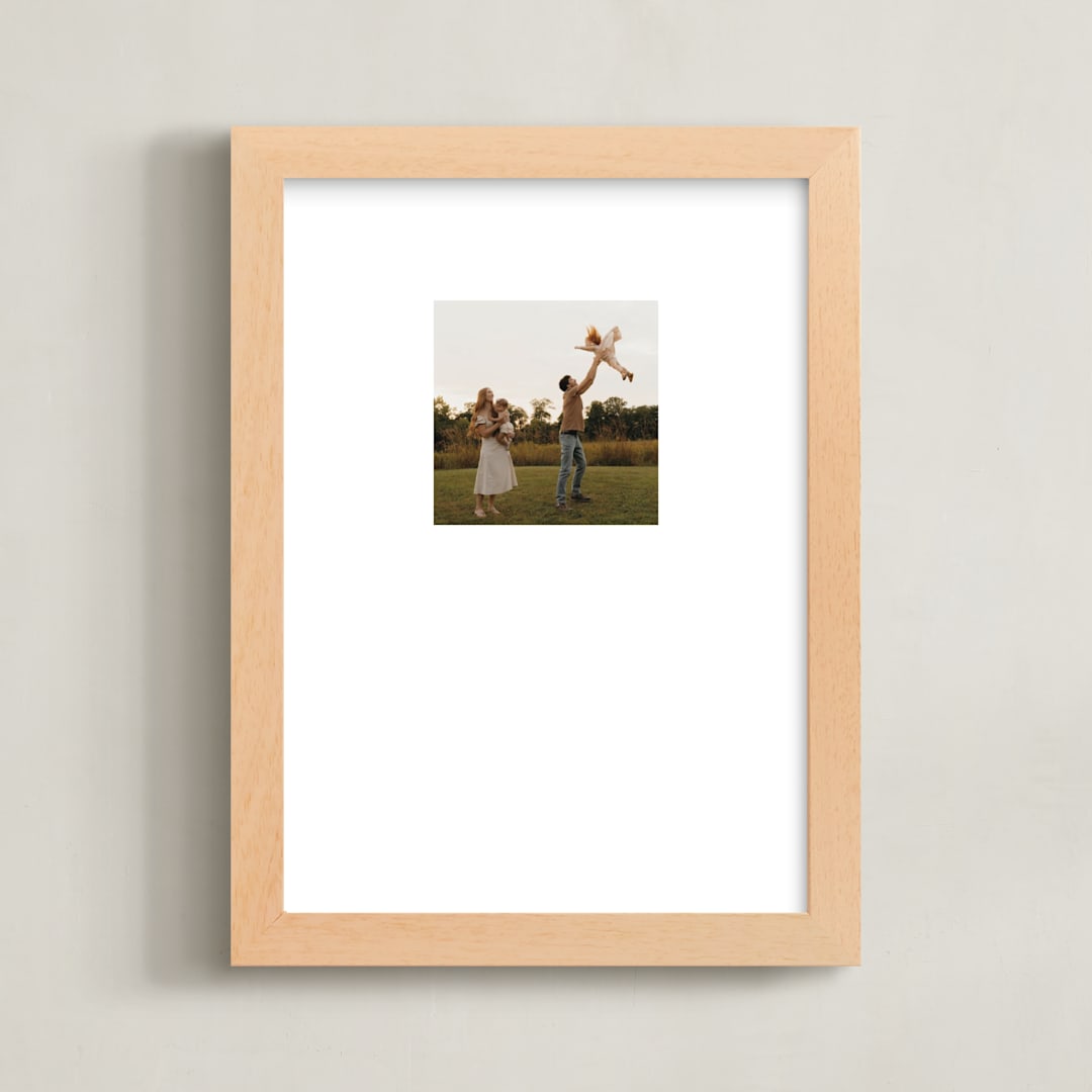 "Modern Snap: Framed Photo " - Framed Photo in White by Minted - Framed