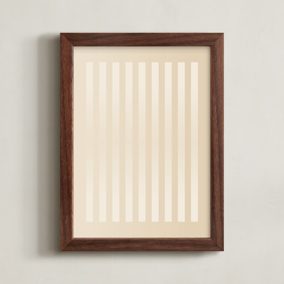 "Quiet Now" - Art Print in Canvas by Kimberly Young - Framed