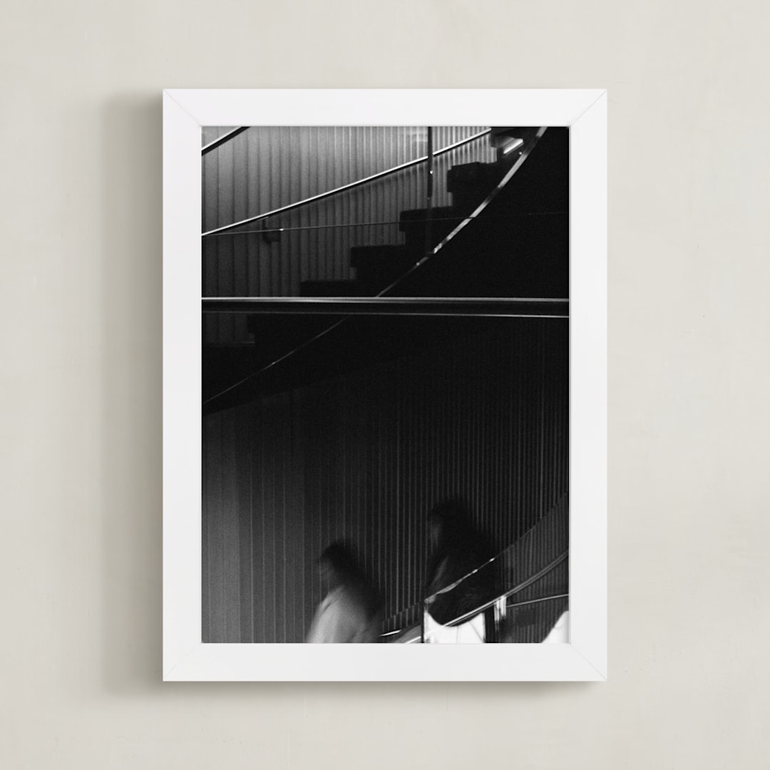 "Rise & Fall II" - Art Print in Film by Lissabeth Anglin - Framed