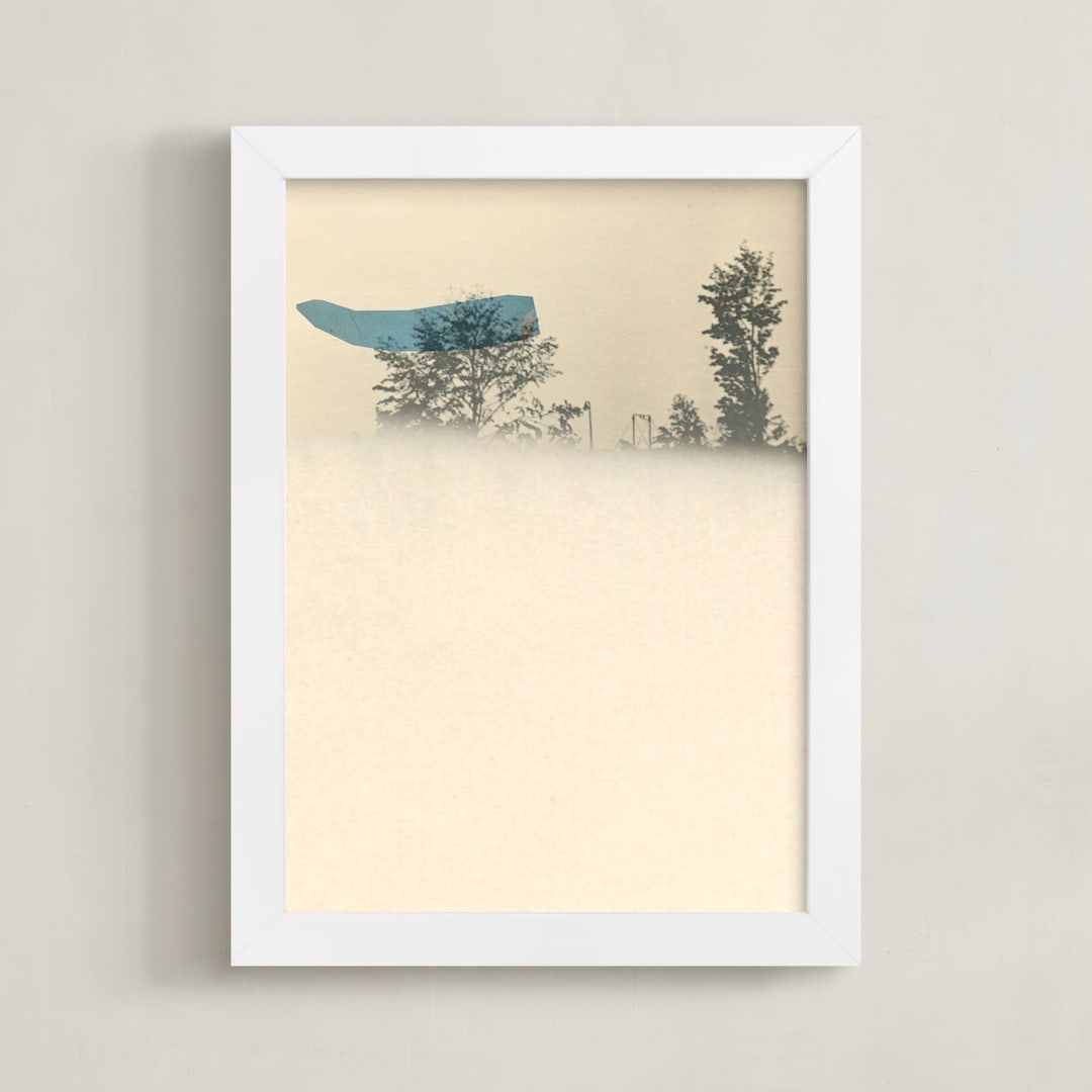 "what is invisible" - Art Print in glass by Sumak Studio - Framed