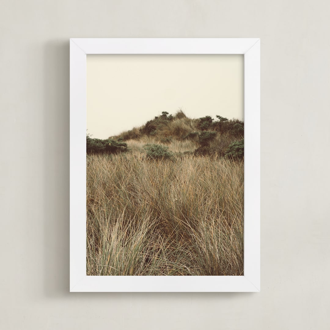 "northcoast 4" - Art Print in Field by Kamala Nahas - Framed