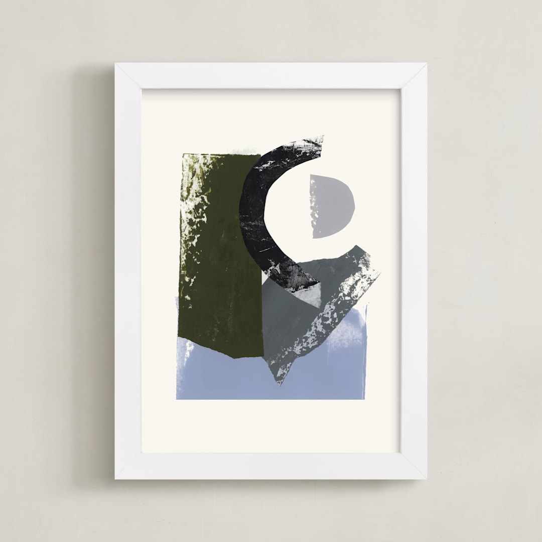"Parameters 1" - Art Print in celestial parameters by Bethania Lima - Framed