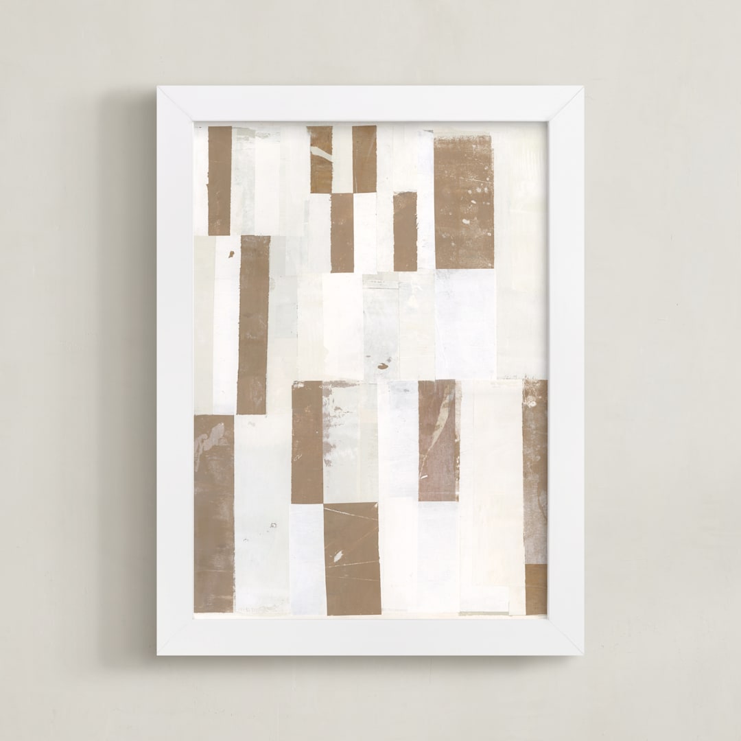 "skinny dip no. 1" - Art Print in sunkissed by Sara Hicks Malone - Framed