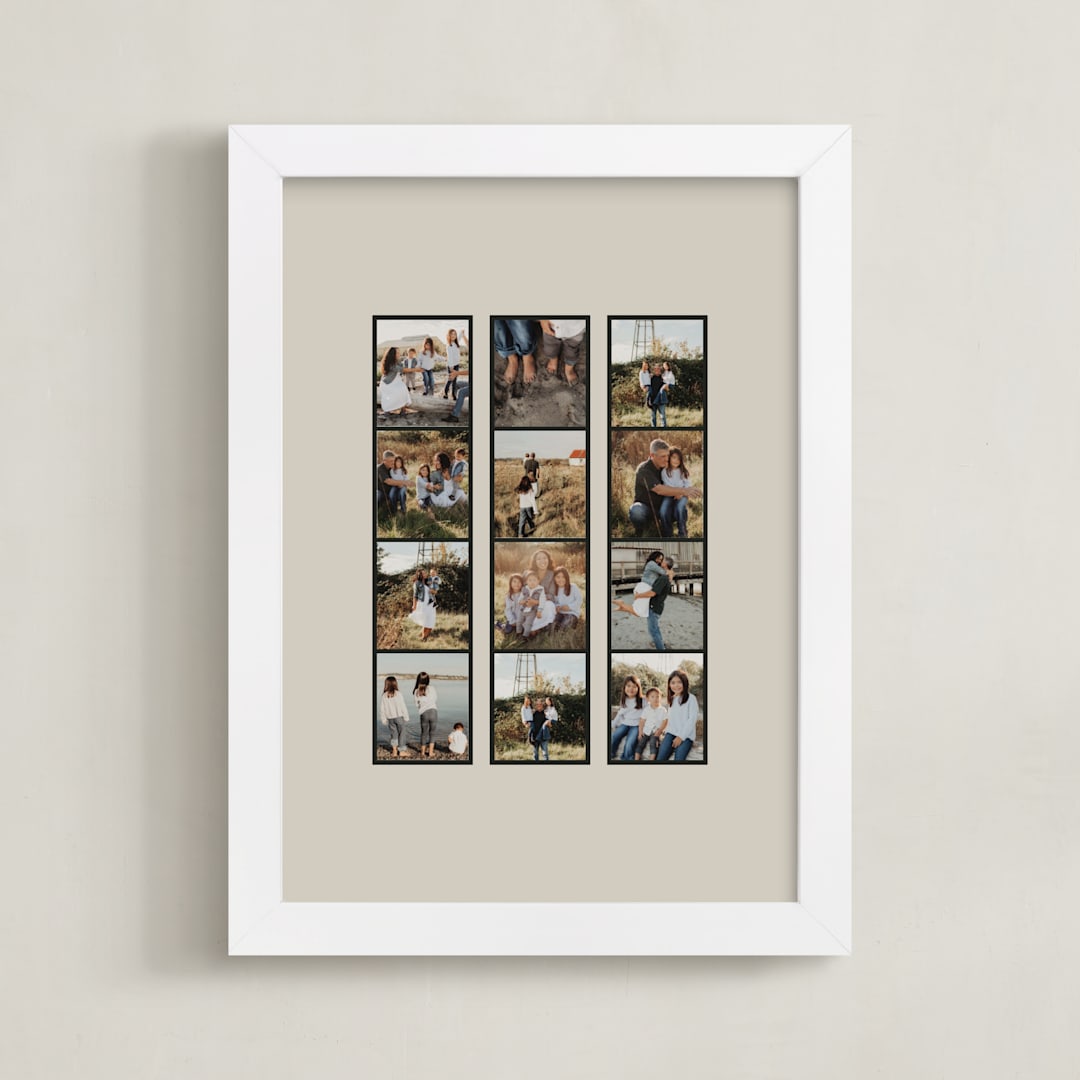 "Trio" - Framed Photo in Sandbar by Inkblot Design - Framed