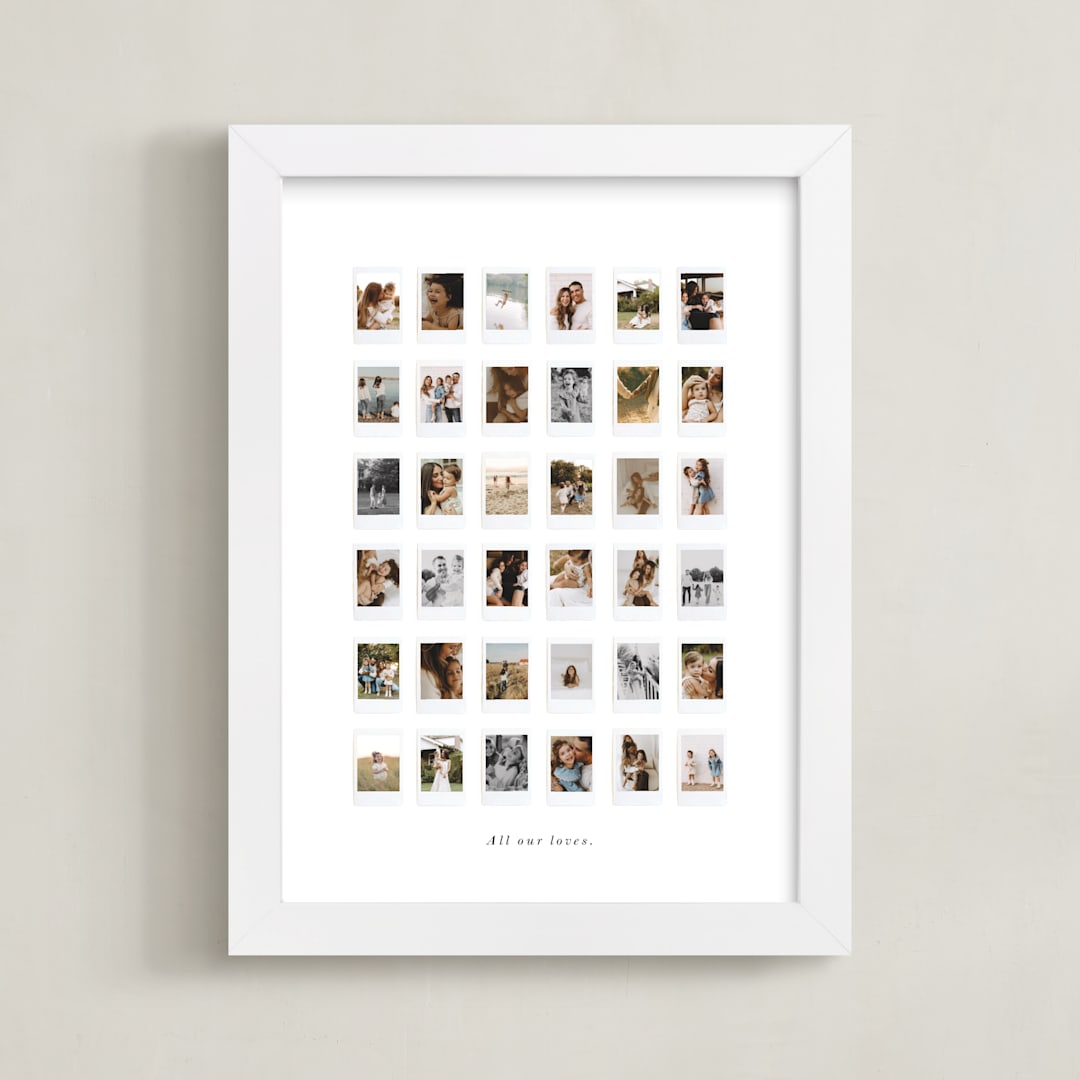 "Everything" - Framed Photo in White by Olivia Kanaley Inman - Framed