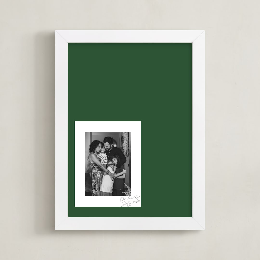 "Classic.." - Framed Photo in Olive by Vera Lim - Framed