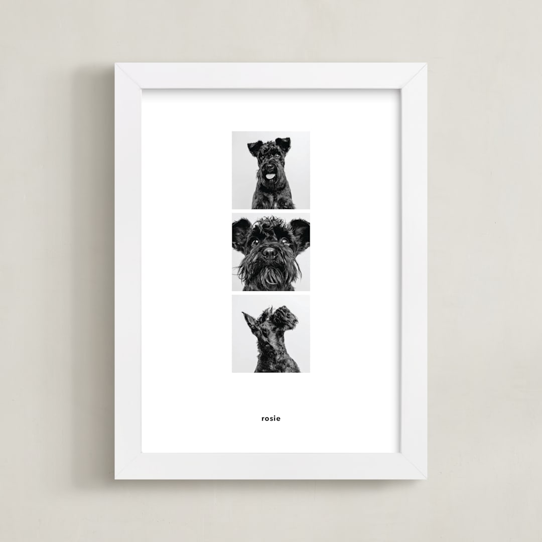 "Triptych" - Framed Photo in Cloud by JoAnn Jinks - Framed