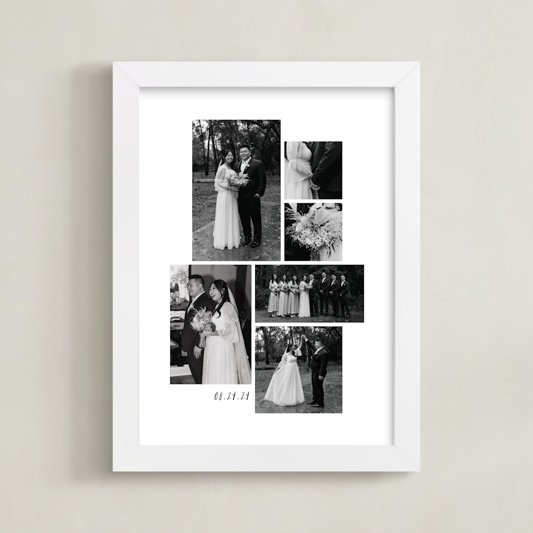 "Six Photo: Portrait Framed Photo" - Framed Photo in Diamond by Hooray Creative - Framed
