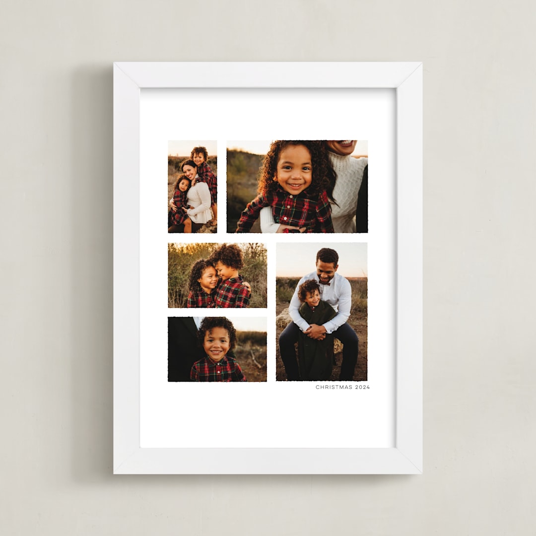 "Five Photo: Portrait Framed Photo" - Framed Photo in Midnight by Up Up Creative - Framed