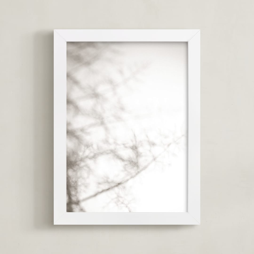 "Insomnia" - Art Print in Sepia by Kamala Nahas - Framed
