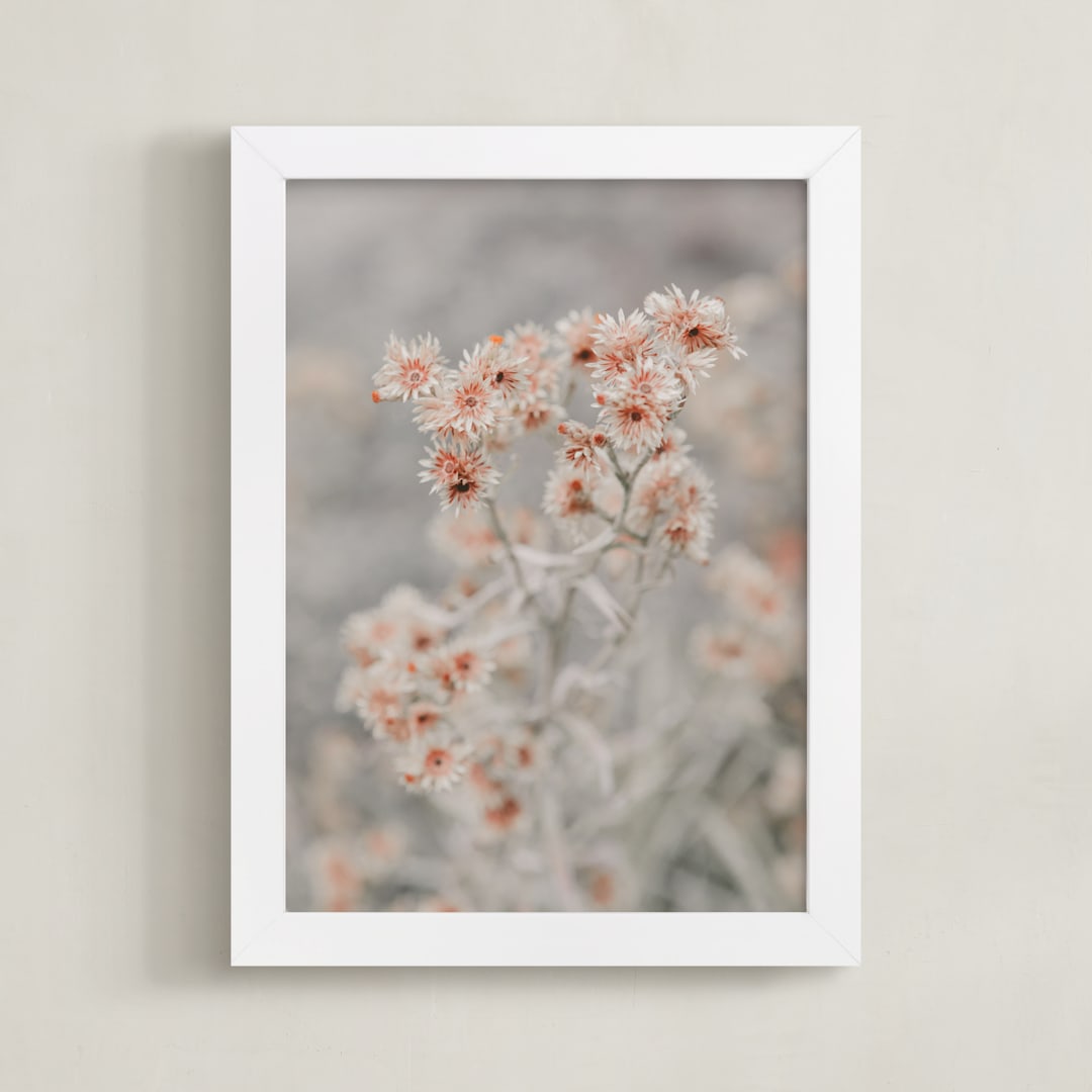 "Impressions - Yosemite II" - Art Print in RUST ORANGE by Lindsay Ferraris Photography - Framed