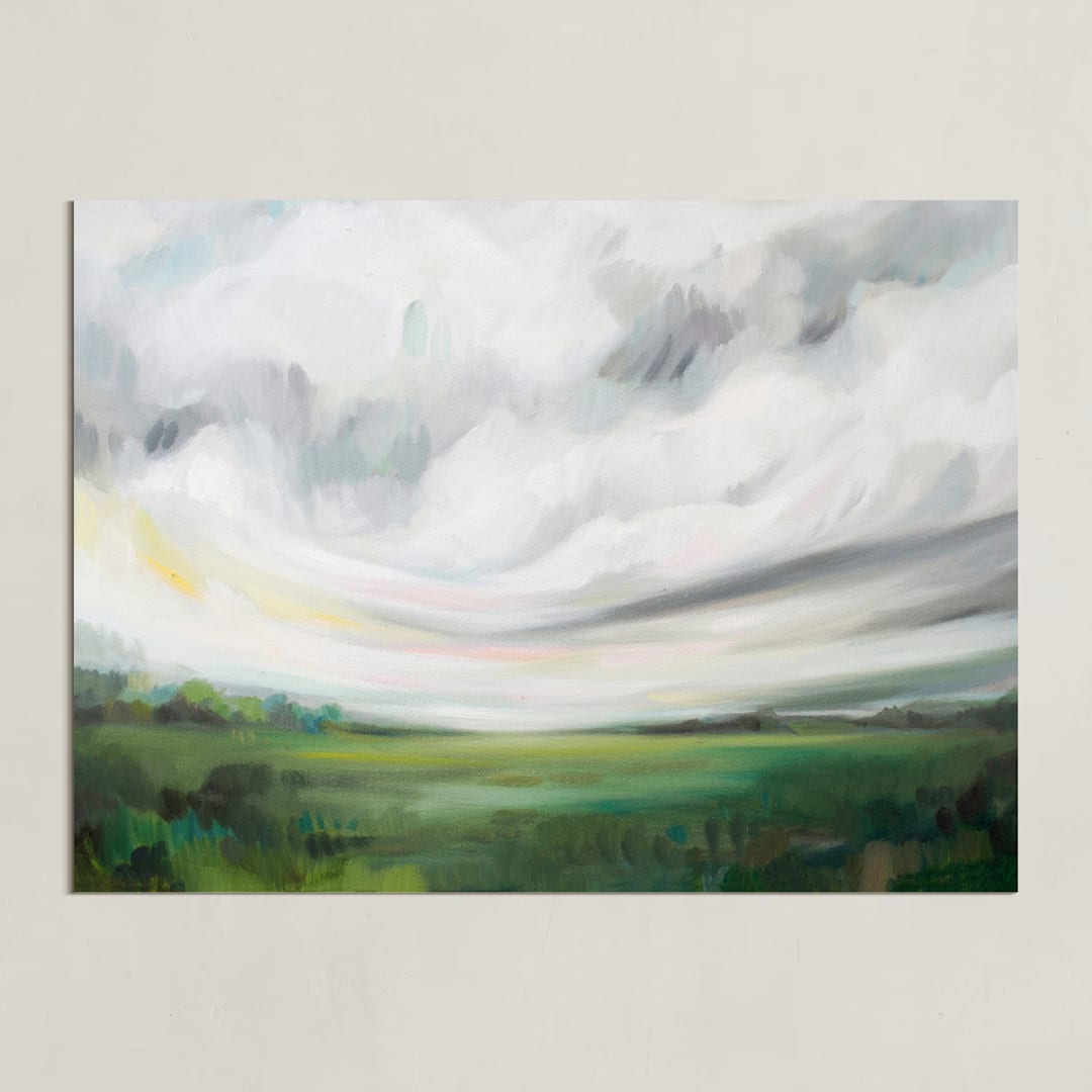 "Mornings Away" - Art Print in Mornings Away by Emily Jeffords - Unframed