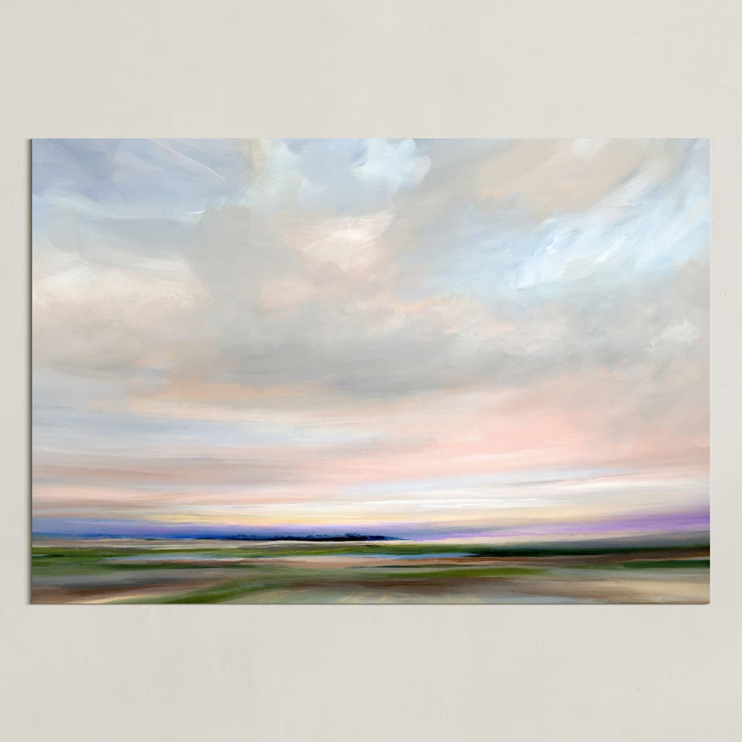 "Daybreak" - Art Print in Sky by Nicole Walsh - Unframed