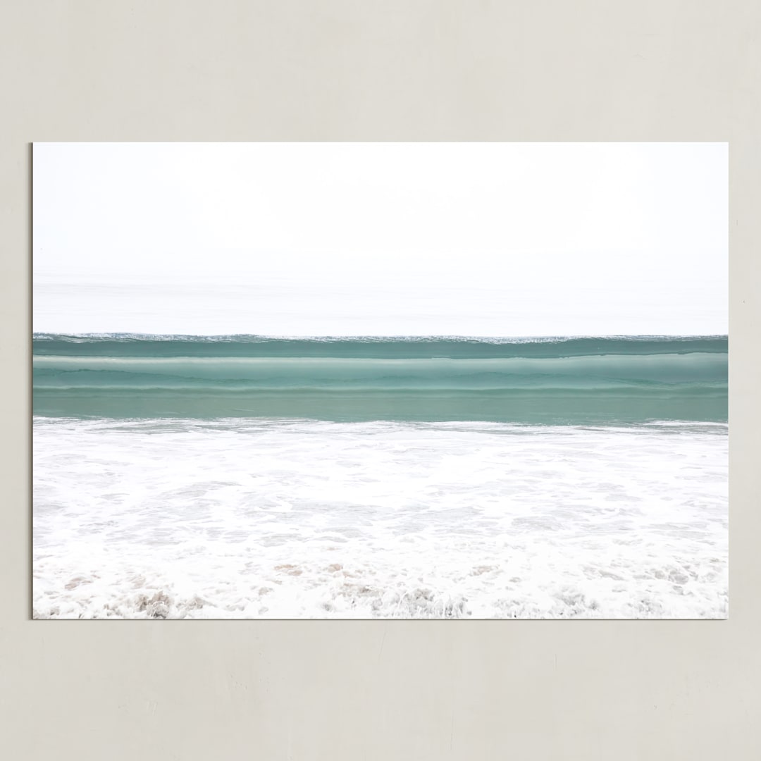 "Wave Crest II" - Art Print in Marine by Shannon Howard - Unframed