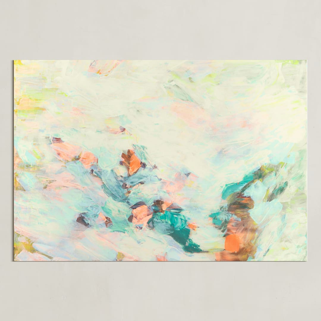 "Windswept Protea" - Art Print in Original by Rhee Lee - Unframed