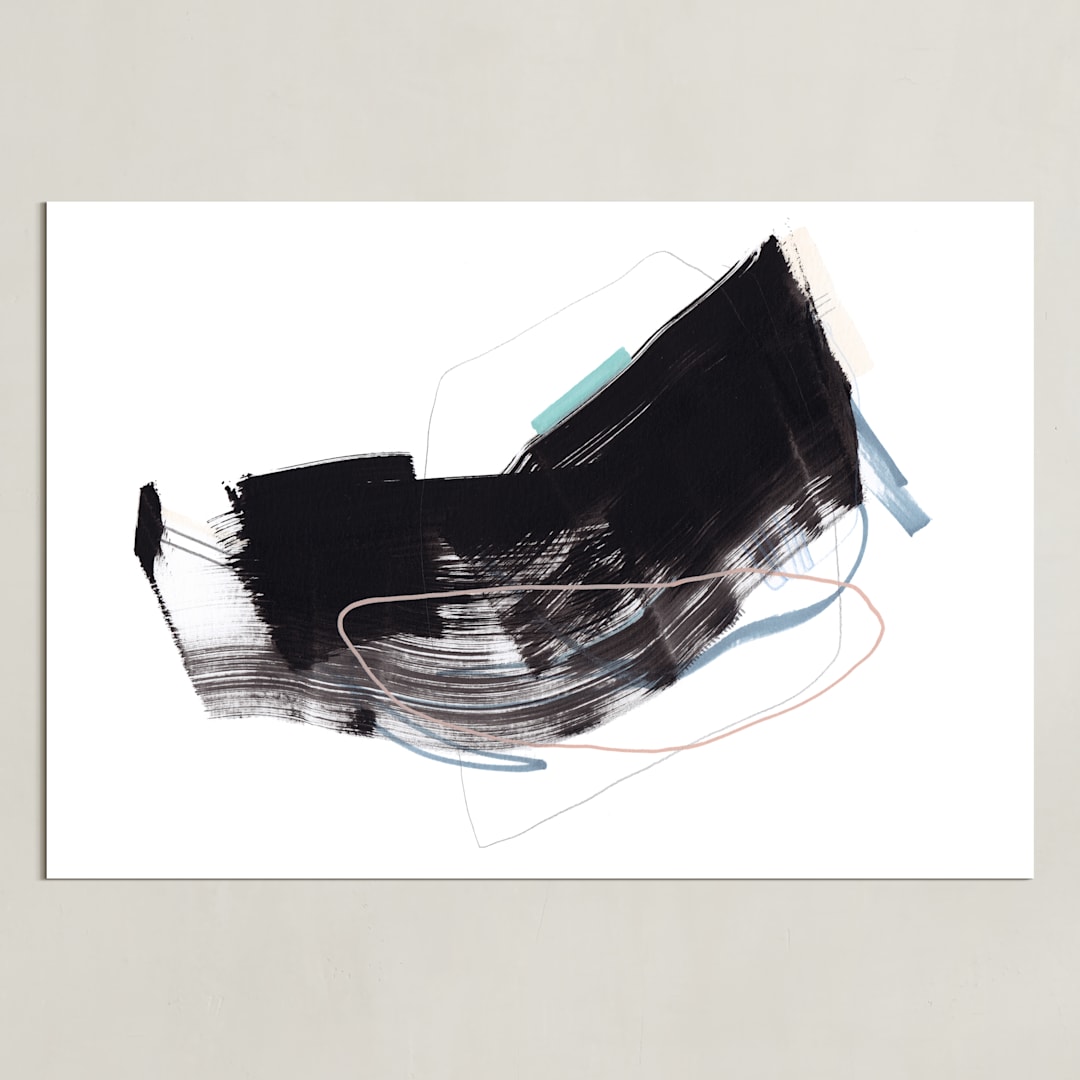 "Study 19" - Art Print in Black and white by Jaime Derringer - Unframed
