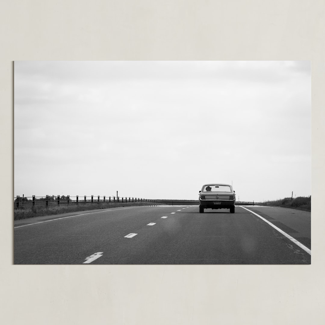 "Modern Cowboy" - Art Print in Black and White by Kaitlin Rebesco - Unframed