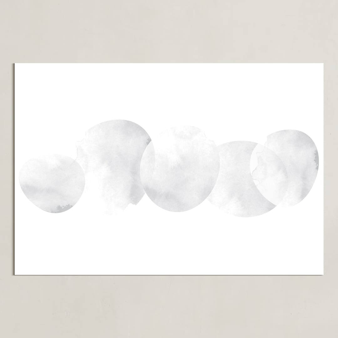 "Stepping Stones" - Art Print in Stone by Malena Southworth - Unframed