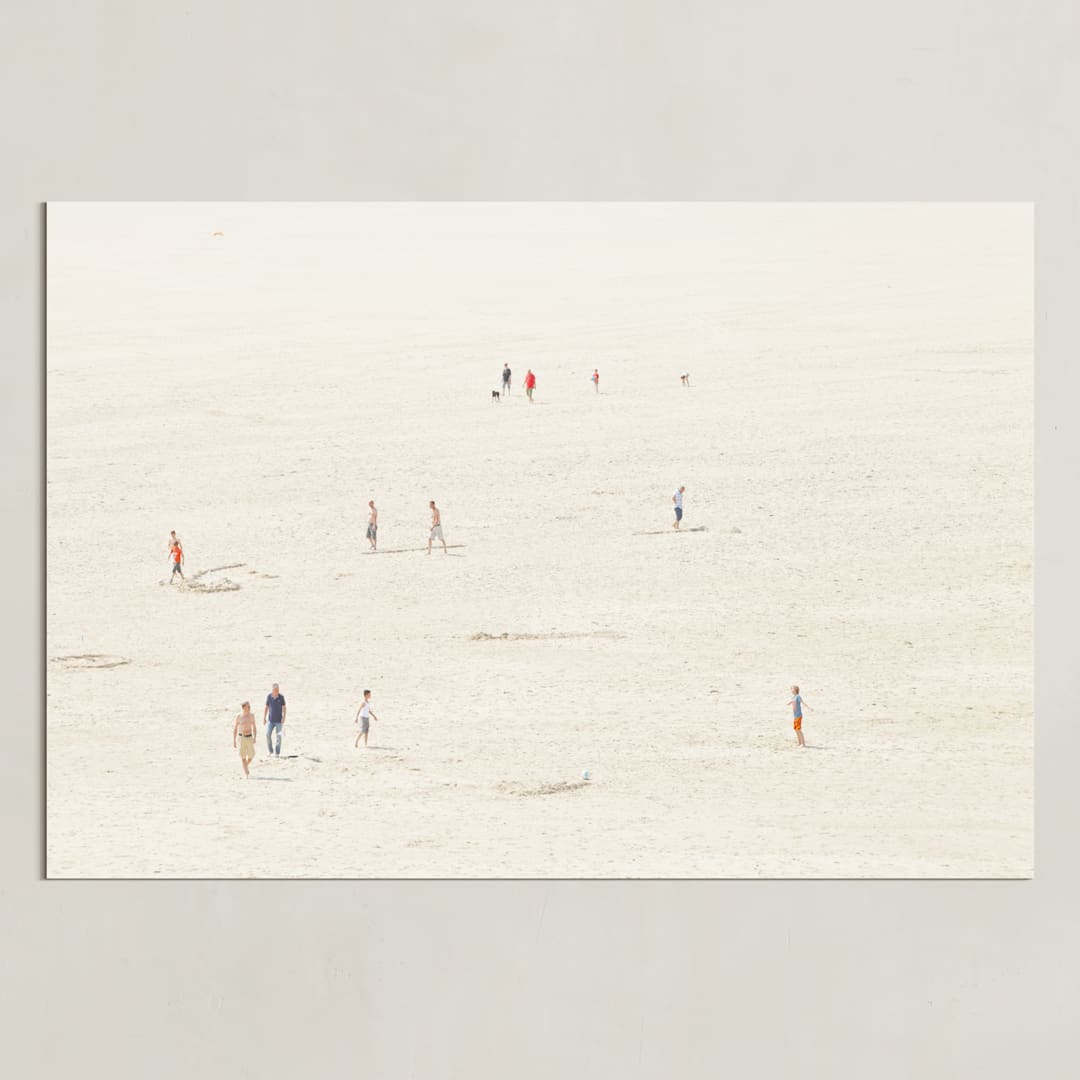 "Fullness - I" - Art Print in Sand Cream by Alexandra Feo - Unframed