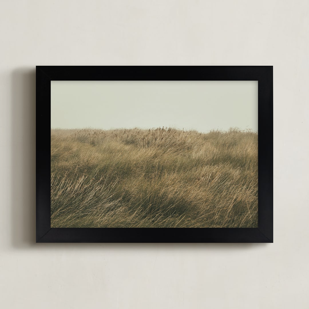 "Immerse" - Art Print in Evergreen by Lucia Coppola - Framed