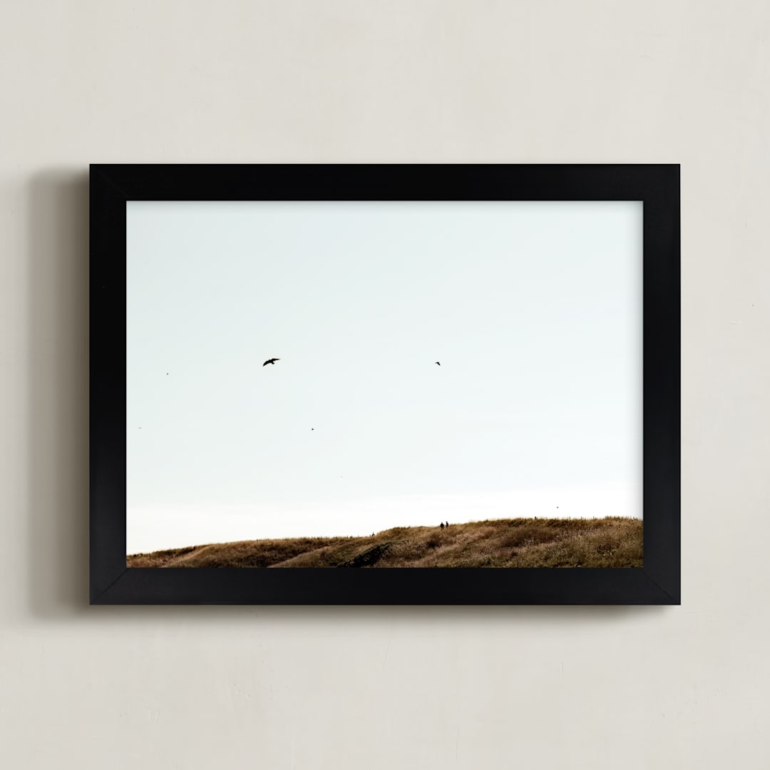 "Limitless Possibilities" - Art Print in Summer by Katrina Lindhorst - Framed