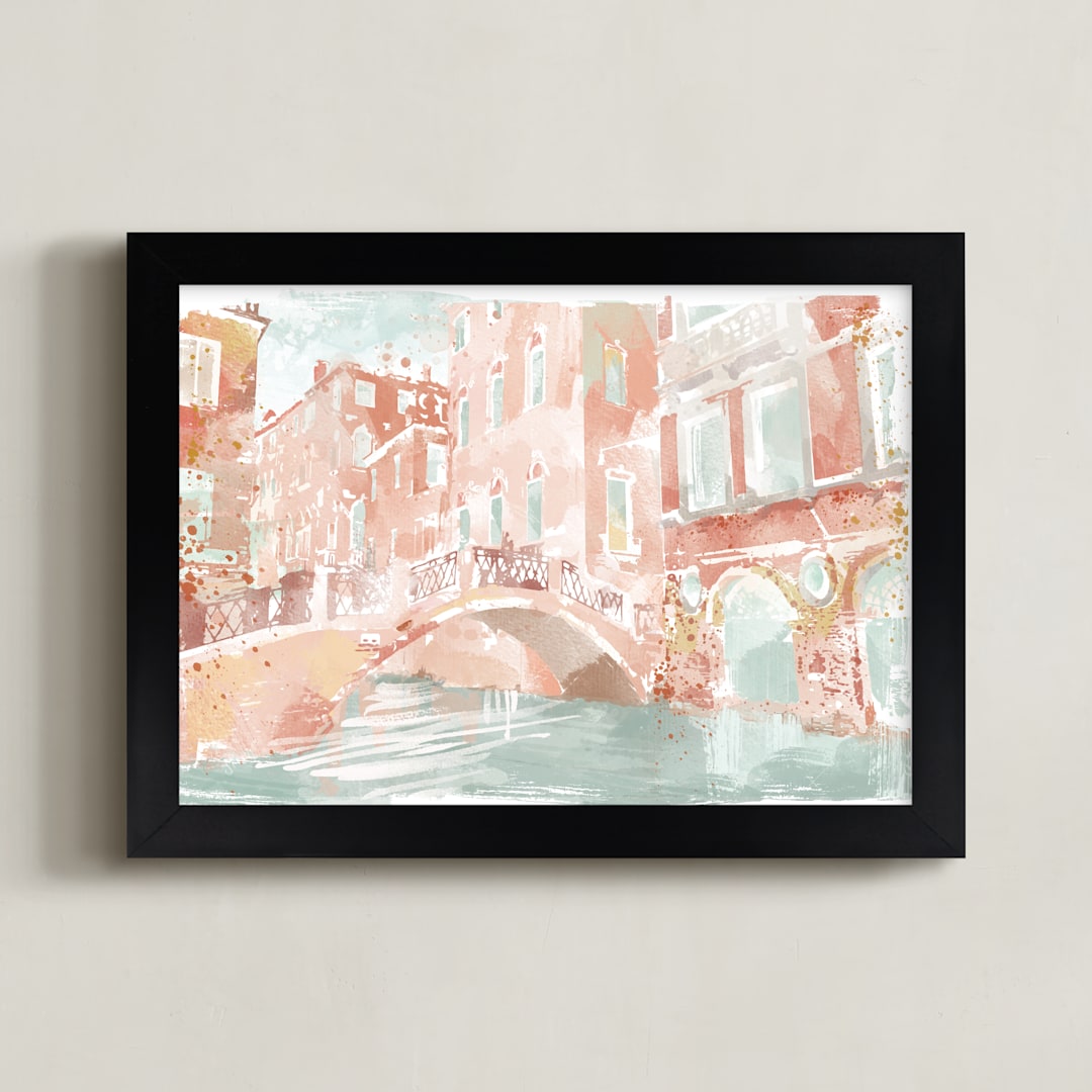 "turandot." - Art Print in palazzo by silverscreen studio - Framed