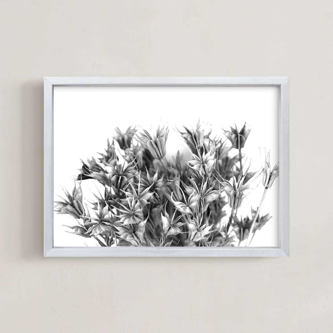 "I Remember" - Art Print in Monochrome by Jonathan Brooks - Framed