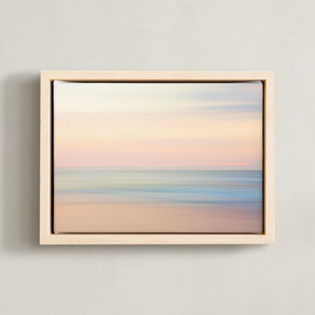 "Venus" - Art Print in Soft Pink by Cristina Marie - Framed Canvas