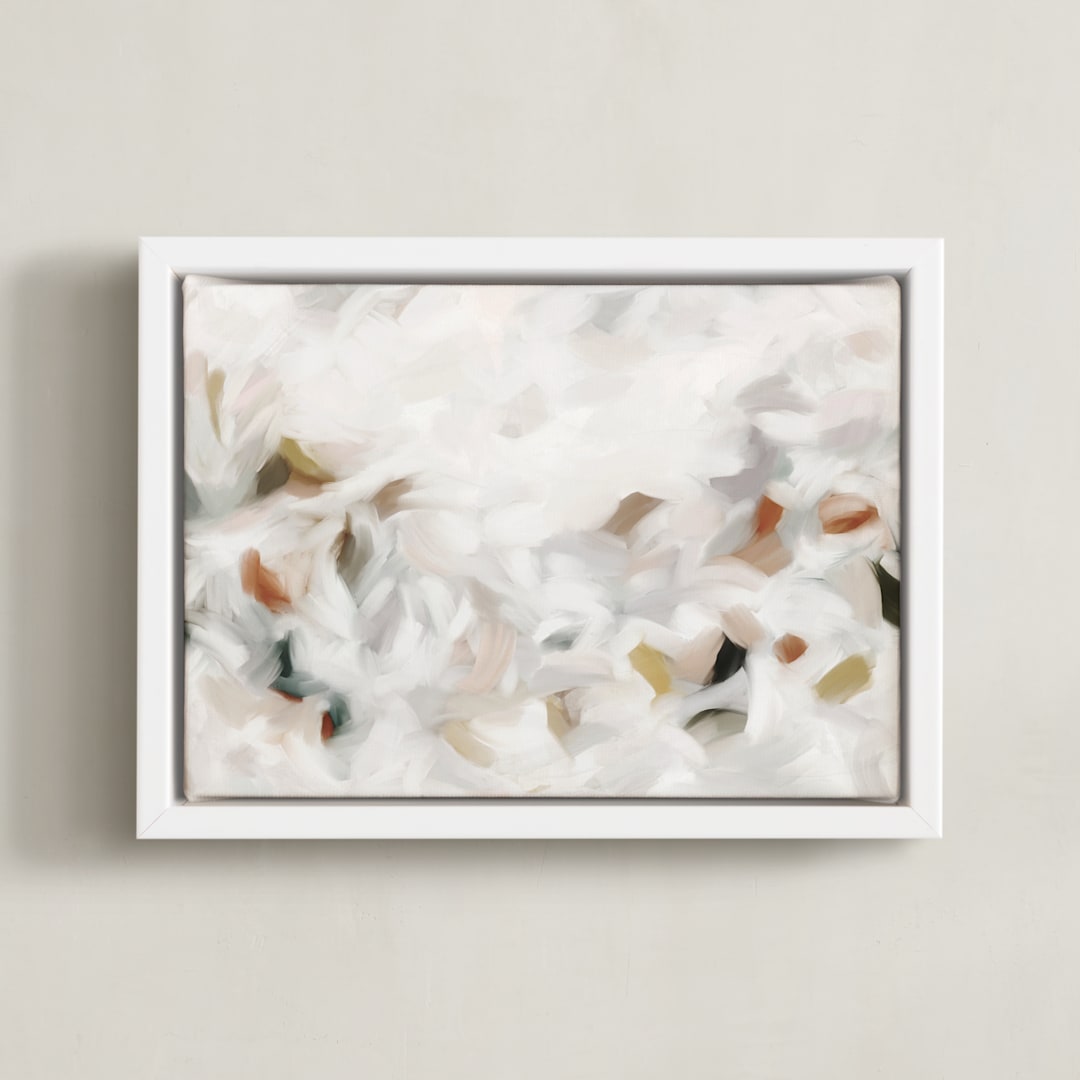 "Ethereal Composition" - Art Print in Autumn by Melanie Severin - Framed Canvas