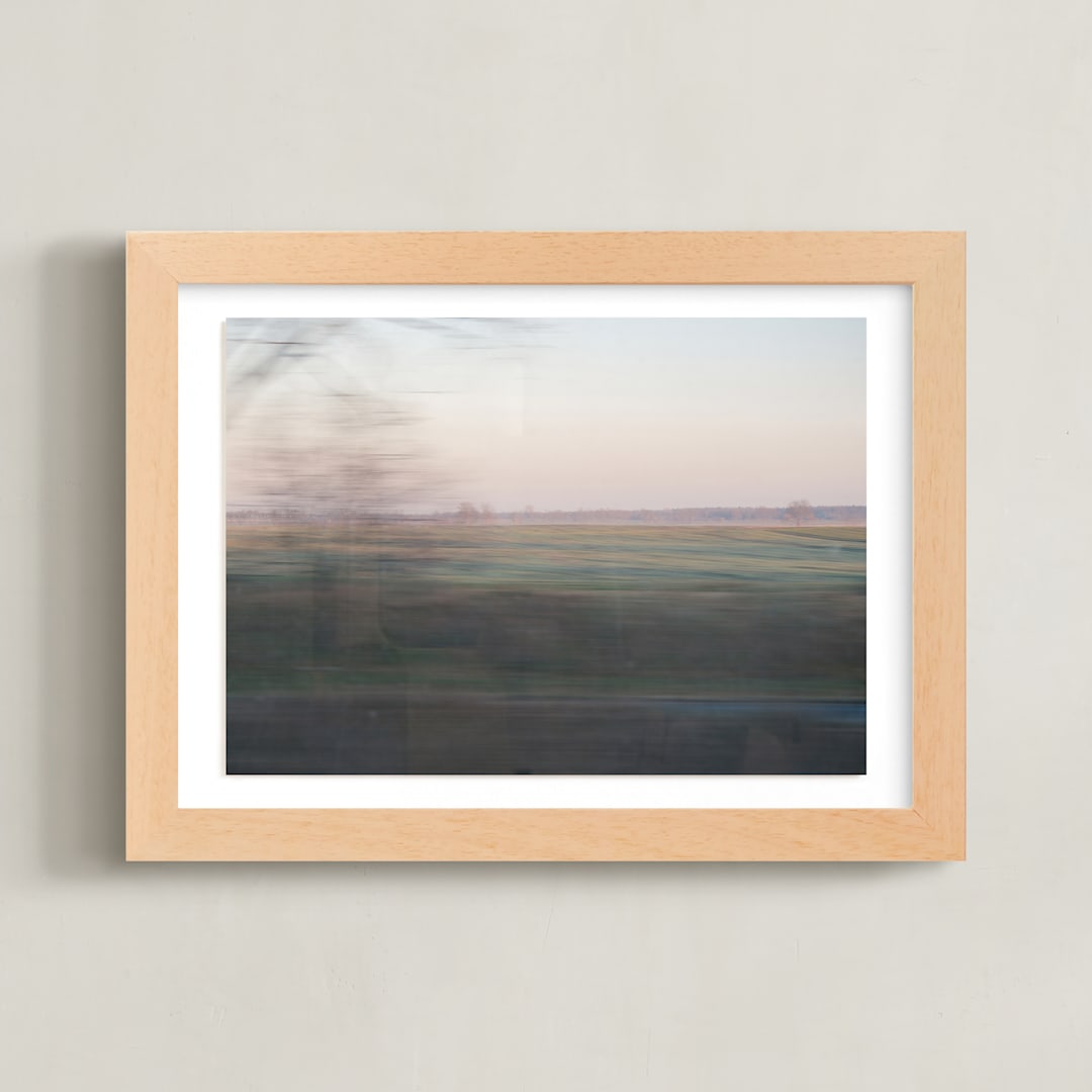 "Dawn on the Go" - Art Print in Dawn by lulu and isabelle - Framed