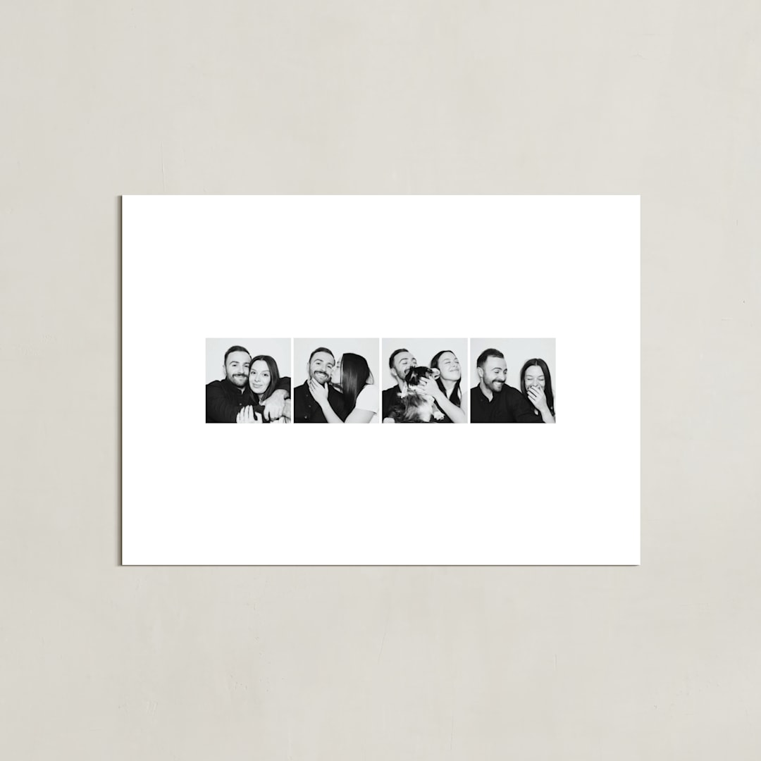 "Photo Strip: Landscape Framed Photo" - Framed Photo in White by Minted - Unframed