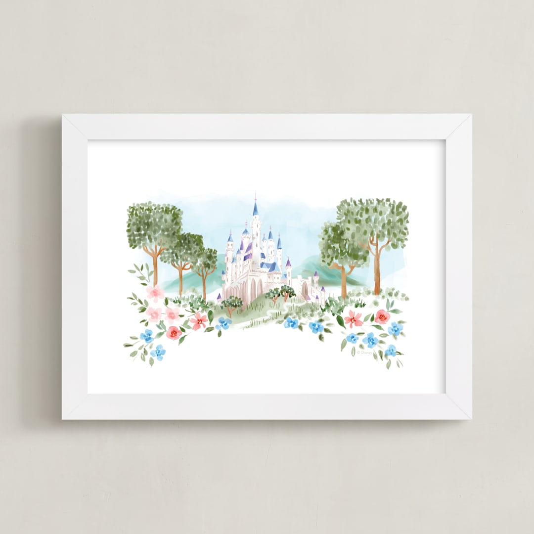 "Disney's Once Upon A Dream" - Art Print in Spring by Petra Kern - Framed