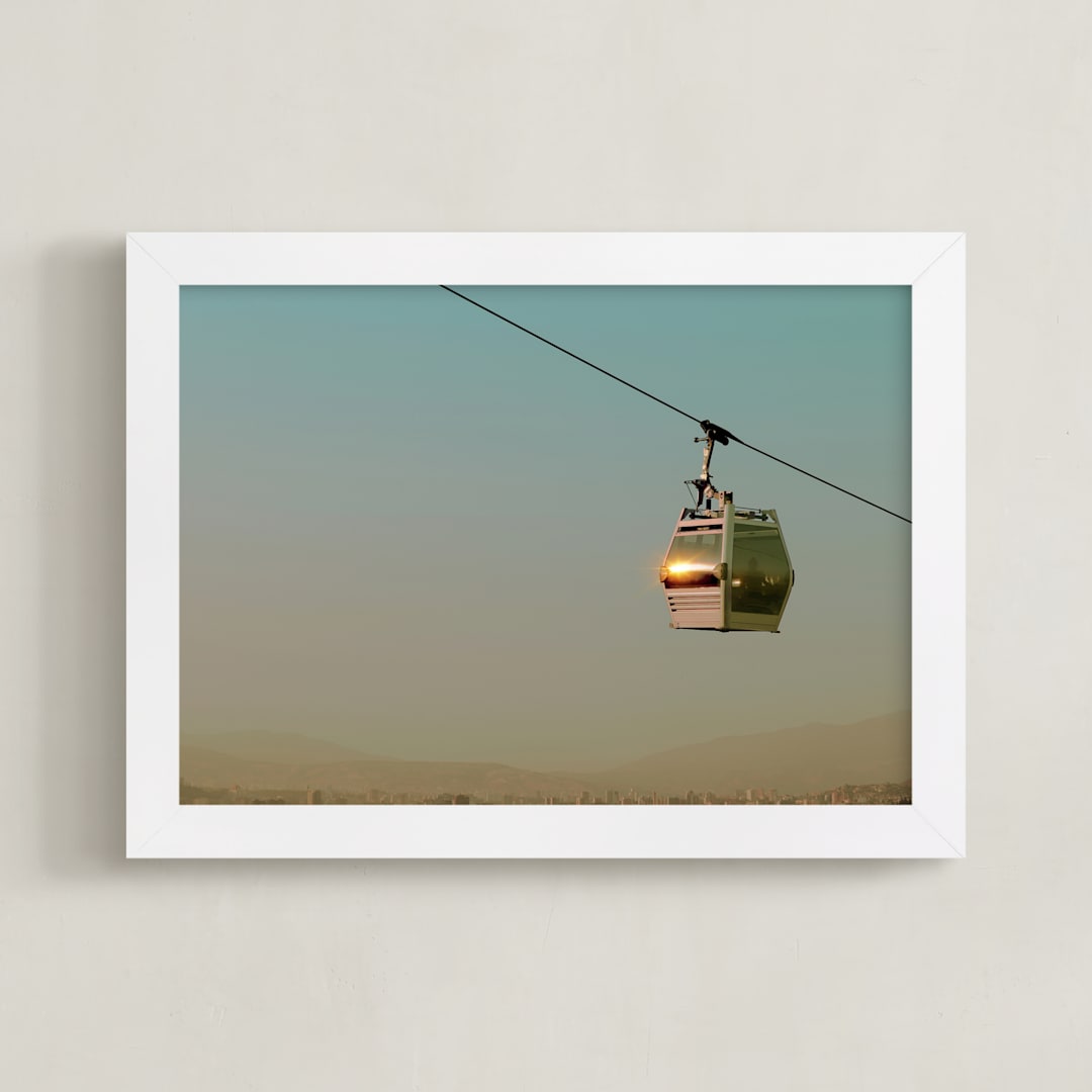 "Towards the sun" - Art Print in Sky by Igor - Framed