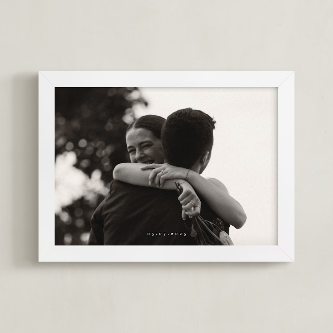 "Overlay: Landscape" - Framed Photo in Ivory by Pippa Shaw - Framed