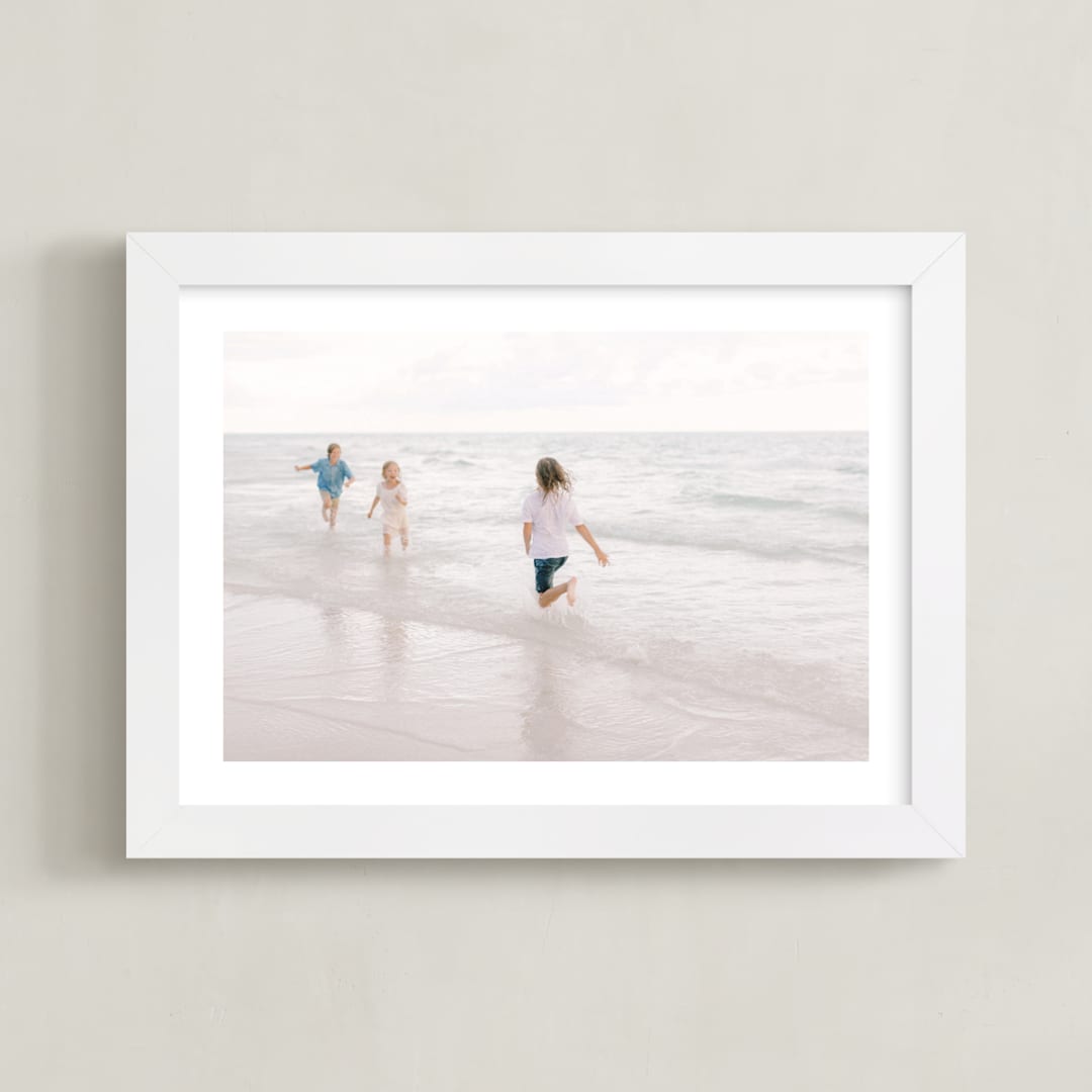"The Big Picture: White Border Framed Photo" - Framed Photo in White by Minted - Framed