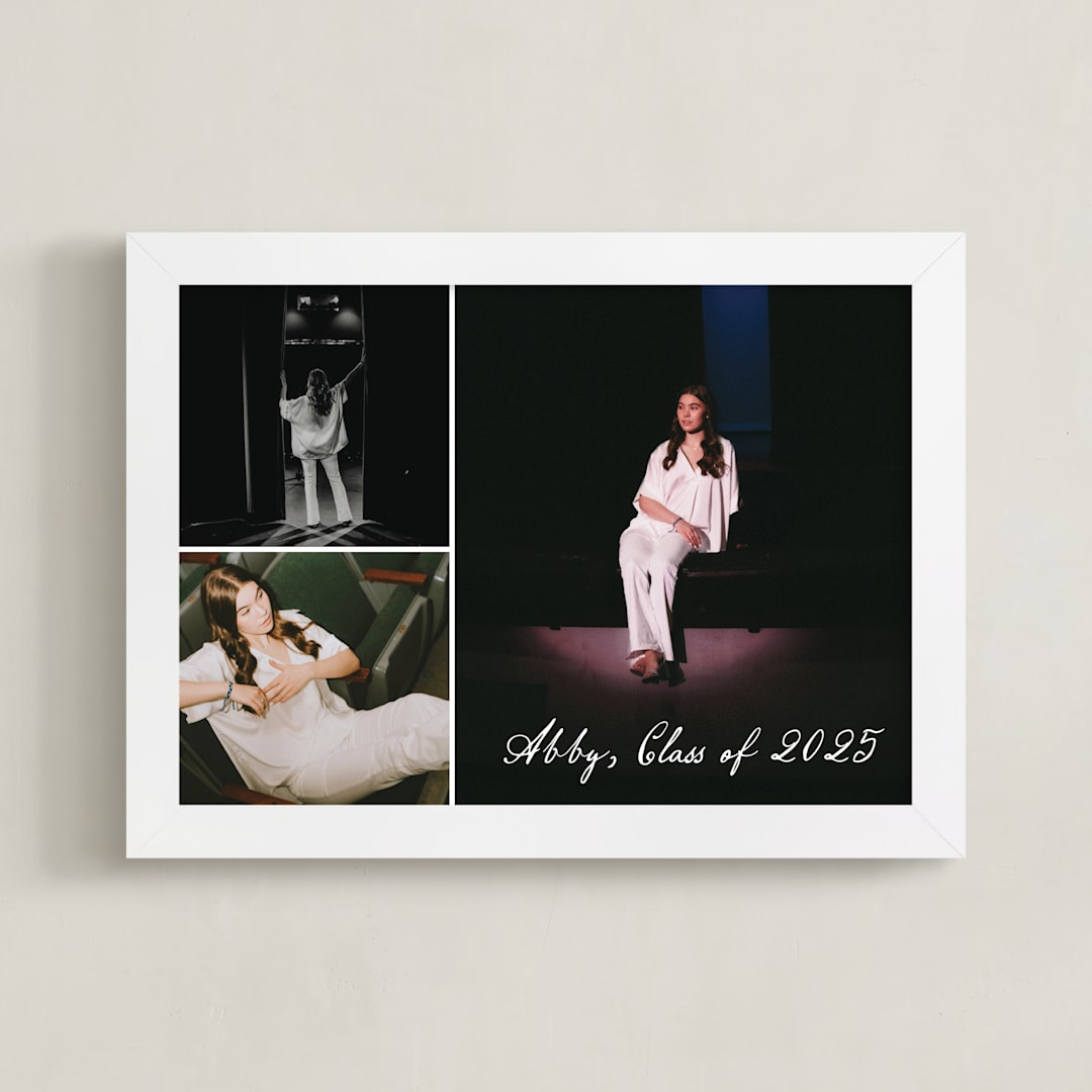 "Greetings Three Photo: Framed Photo" - Framed Photo in Cloud by Ashley Iwafuchi - Framed