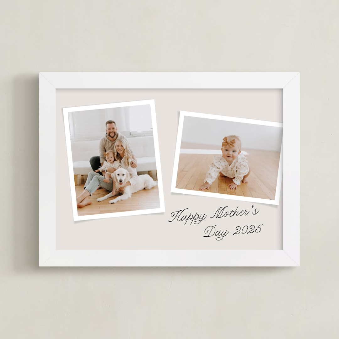 "Gallery Collection Two Photo: Framed Photo" - Framed Photo in Linen by Michelle Taylor - Framed
