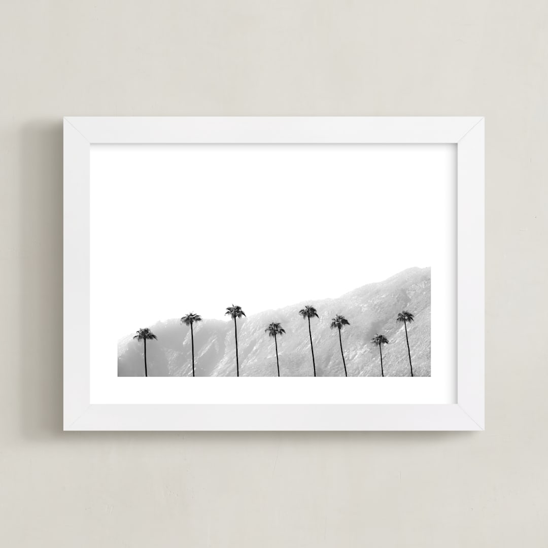 "Still" - Art Print in Fog by LindseyErin - Framed