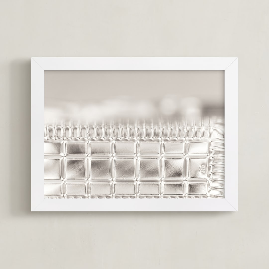 "overlooked" - Art Print in platinum by raven erebus - Framed