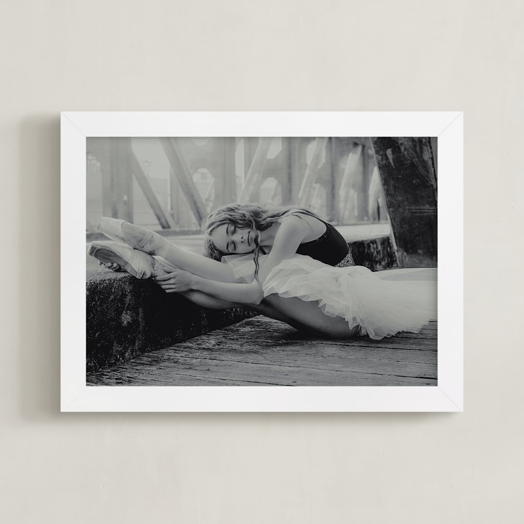 "Dreaming Beauty" - Art Print in Ash by Hollie Renner Photography - Framed